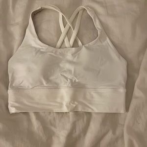 Lululemon White Sports Bra